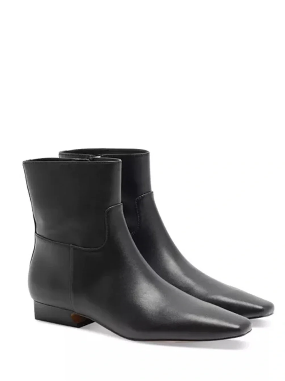 FREE PEOPLE Easy Does It Vegan Black Snip Toe Ankle Boots- Size 7.5 & 8